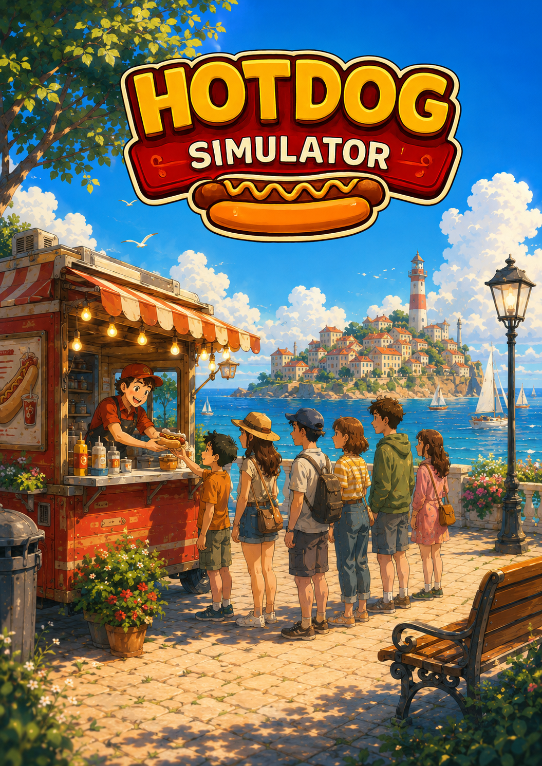 Hotdog Simulator posteri